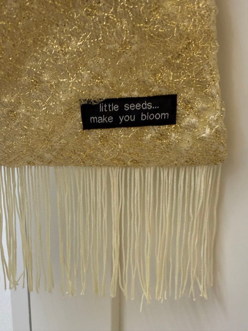 little seeds... フリンジハンドバッグ