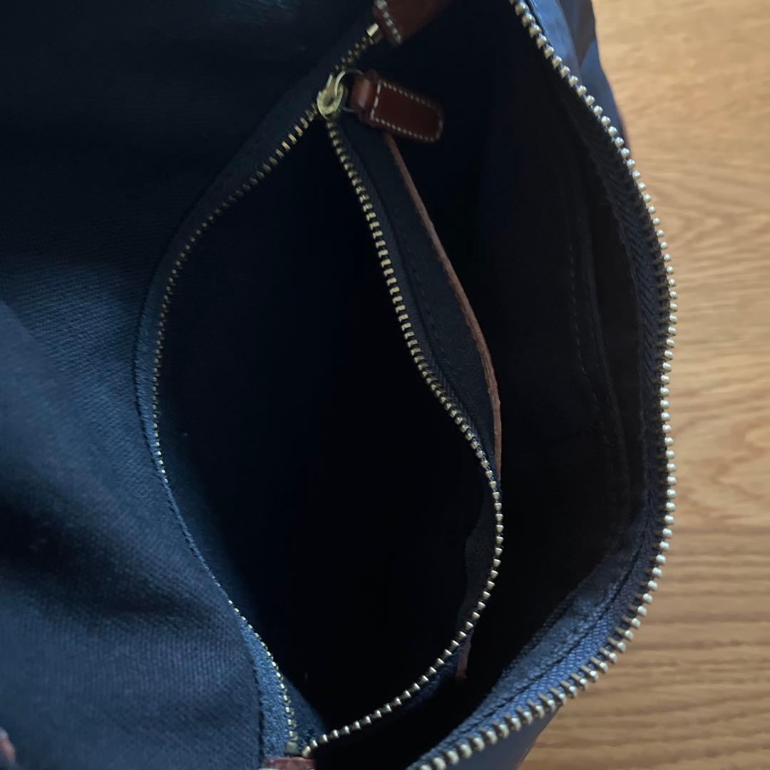 フェリージ　ショルダーバッグ　ハンドバッグ 15/37　15-37　ネイビー