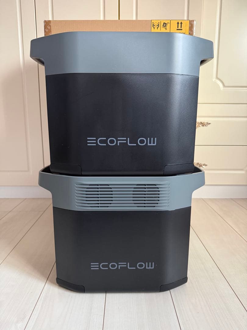 EcoFlow DELTA2 +専用エクストラバッテリー +専用カバー セット