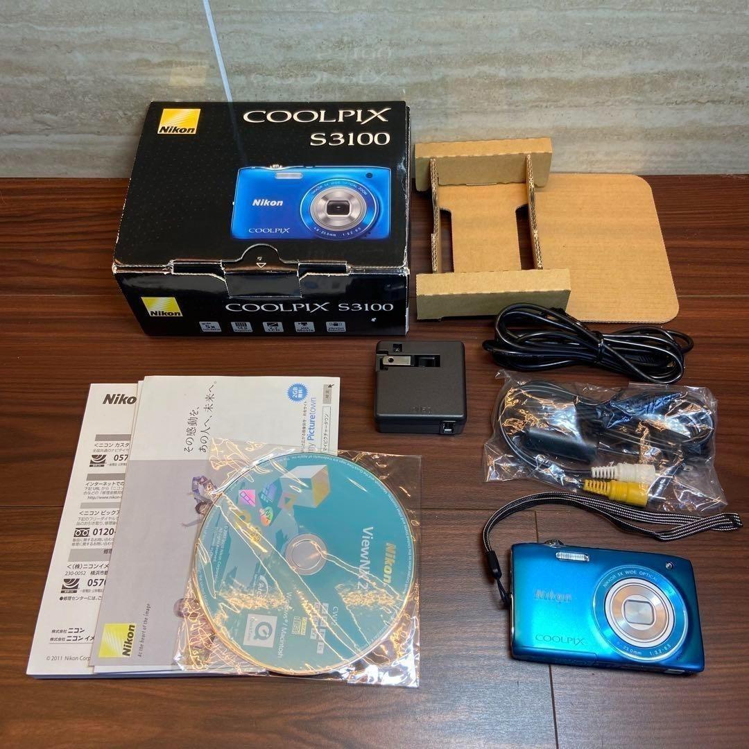 Nikon COOLPIX S3100 デジカメ ほぼ新品 3767