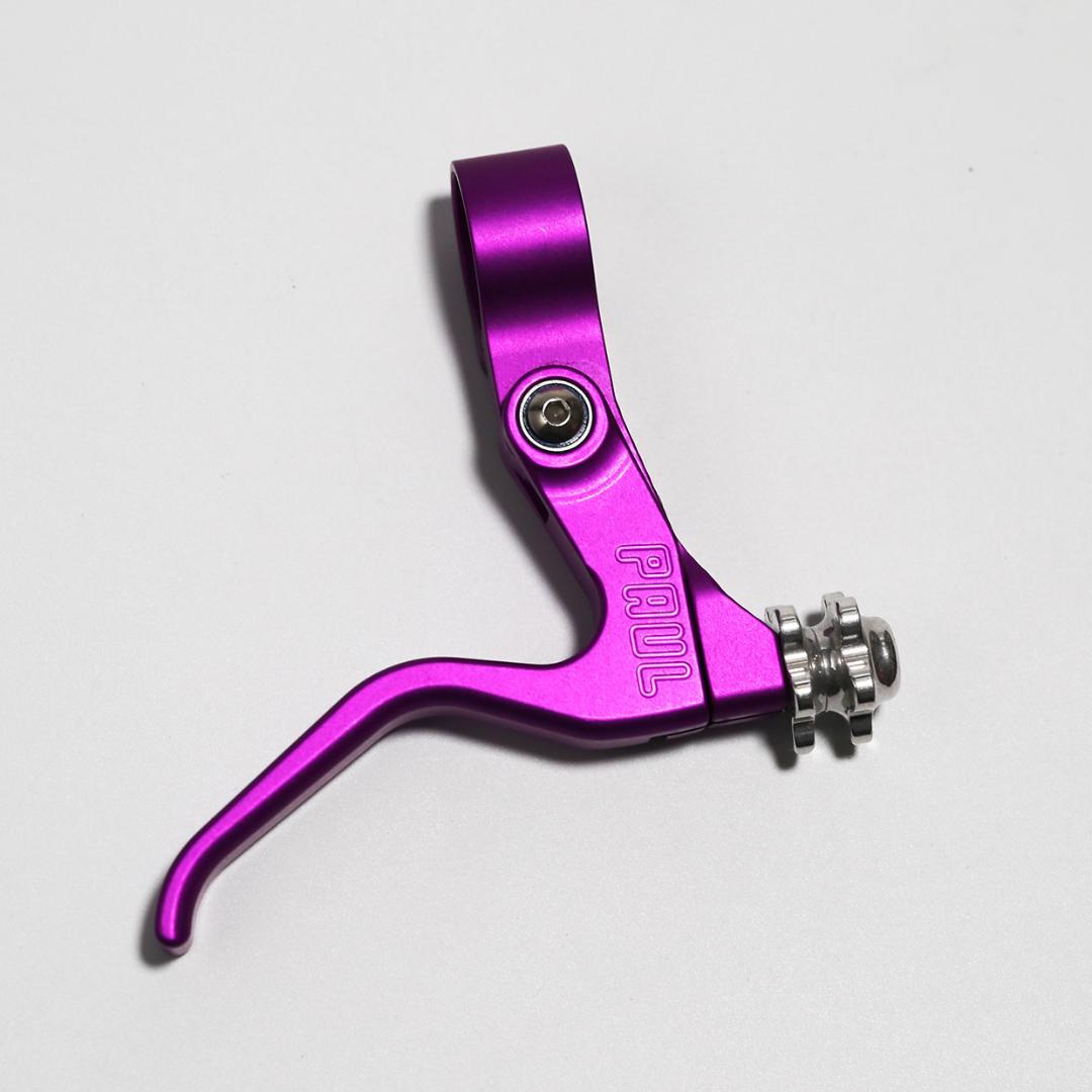新品 PAUL LOVE LEVER COMPACT ブレーキレバー パープル