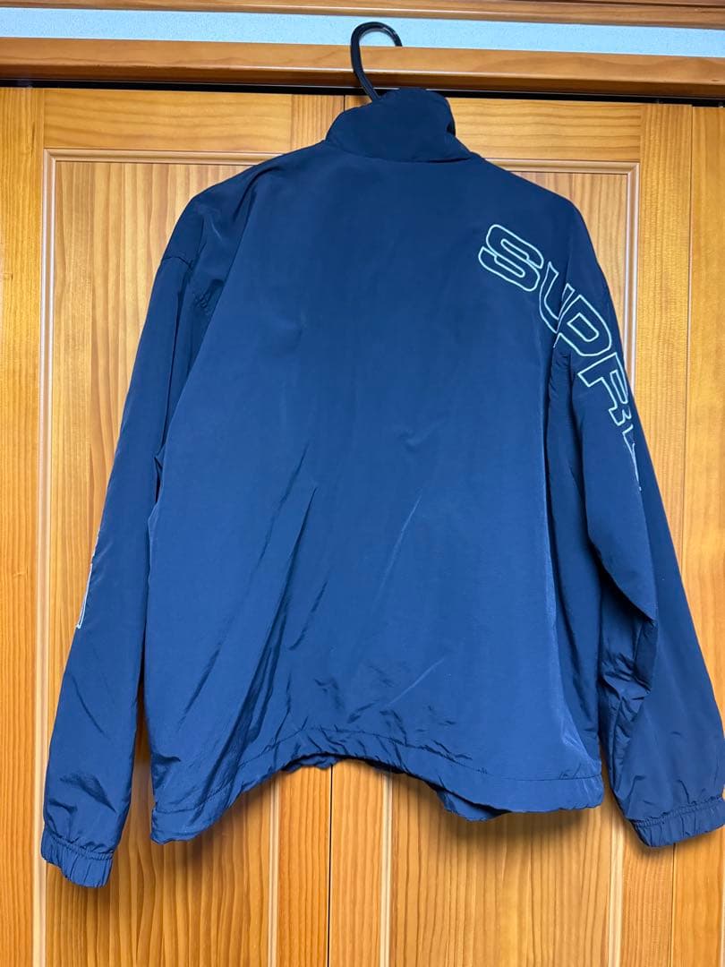 ジャケット・アウター supreme Spellout Embroidered TrackJacket