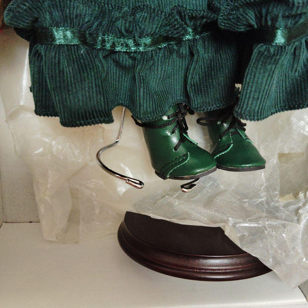 ビスクドール　 クリスマスドール　　アンティークドール　箱入り