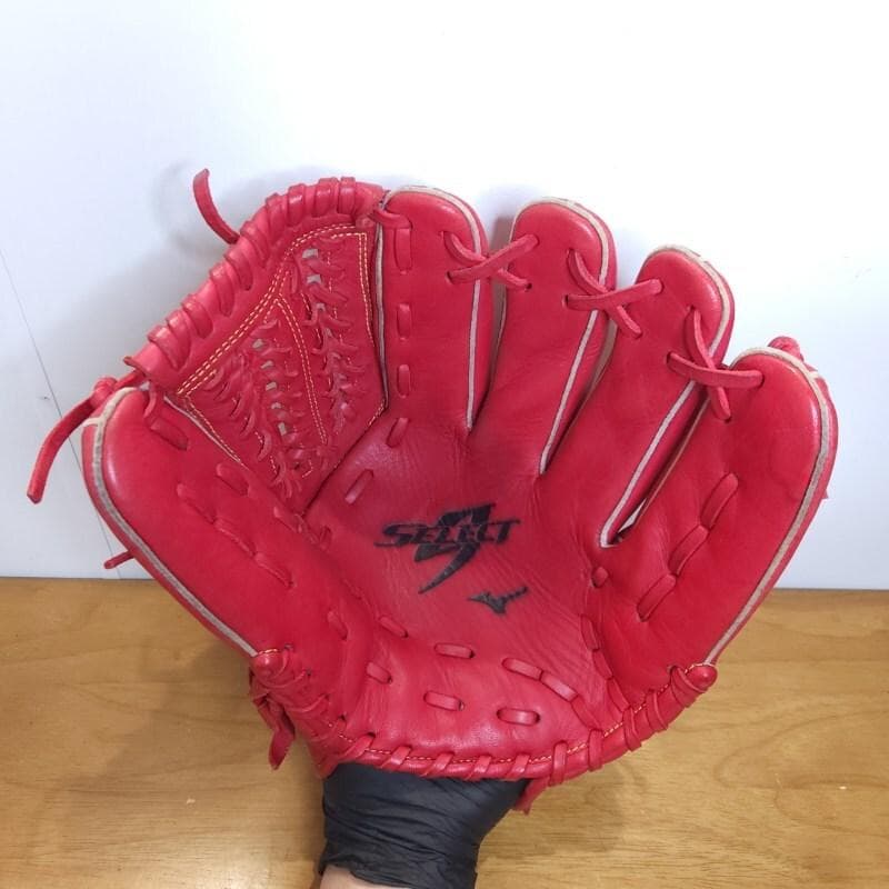 ミズノ MIZUNO セレクトナイン 限定カラー レッド 内野用 軟式グローブ