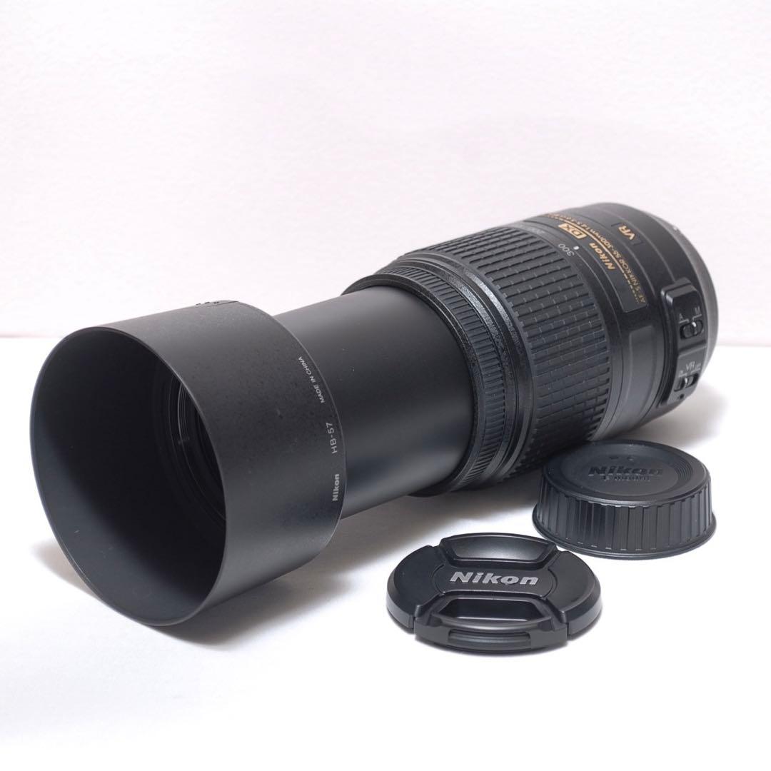 ✨超望遠レンズ✨Nikon AF-S 55-300mm✨手ぶれ補正付✨元箱付き