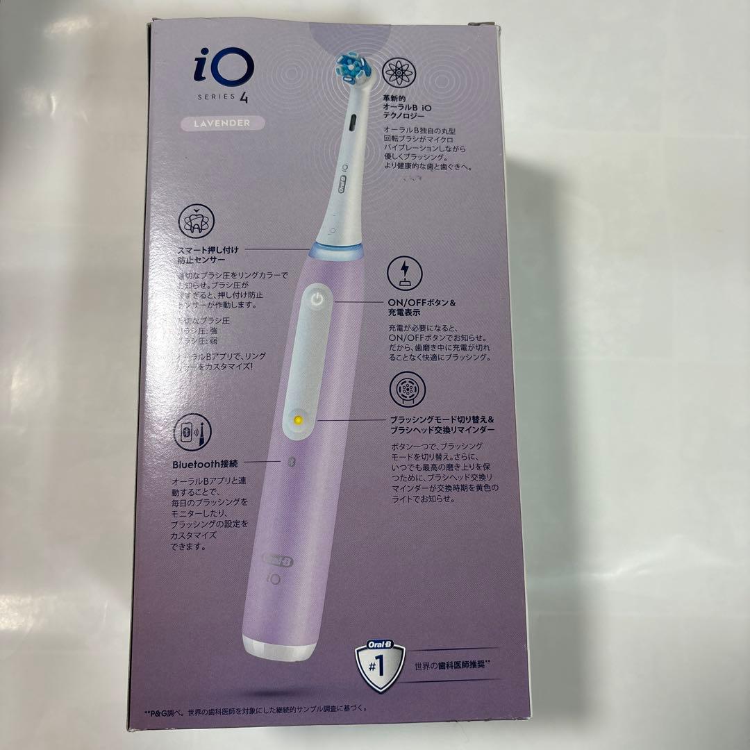 Oral-B iO Series 4 電動歯ブラシ本体　替えブラシ3本入り