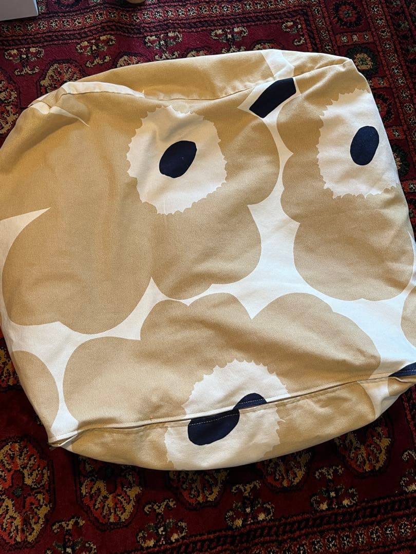 【マリメッコ】unikko puffi クッション【ビーズクッション】