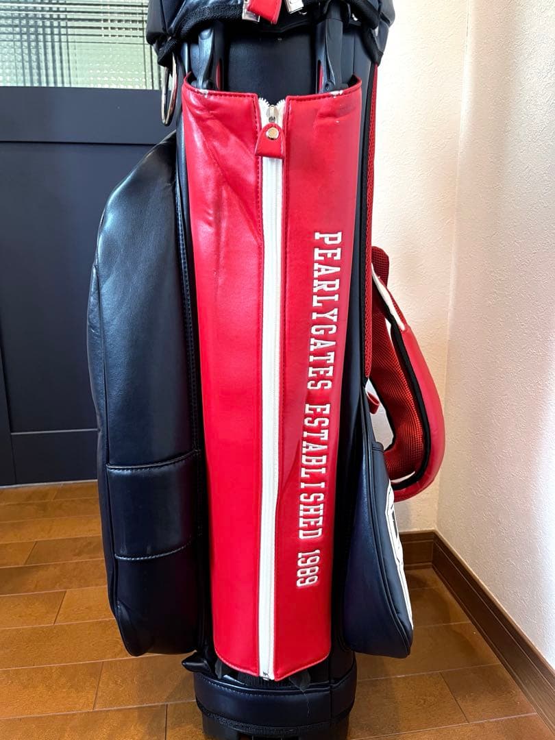 【限定色】PEARLY GATESパーリーゲイツ キャディバッグ トリコロール