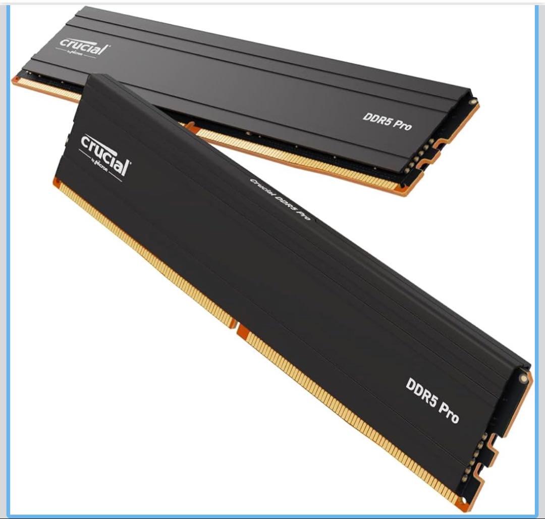 Crucial PRO デスクトップ用メモリ 16GB×2枚 DDR5-5600