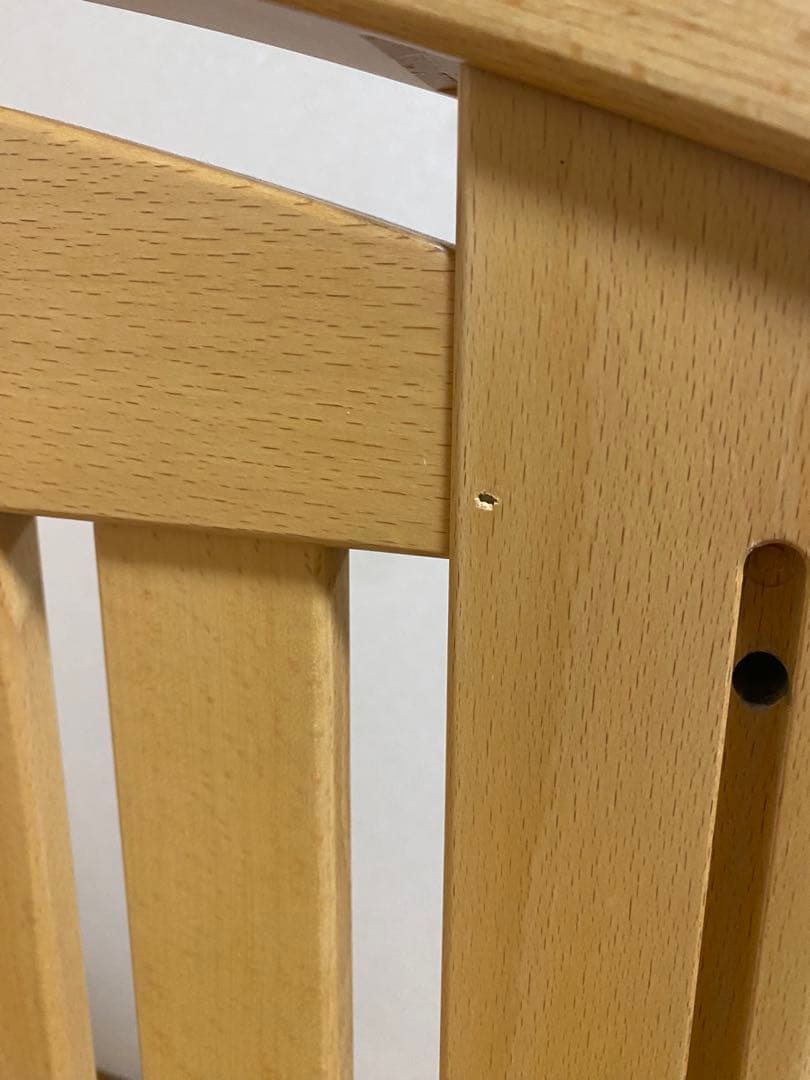 【引き取り限定】　Miki House 木製ベビーベッド