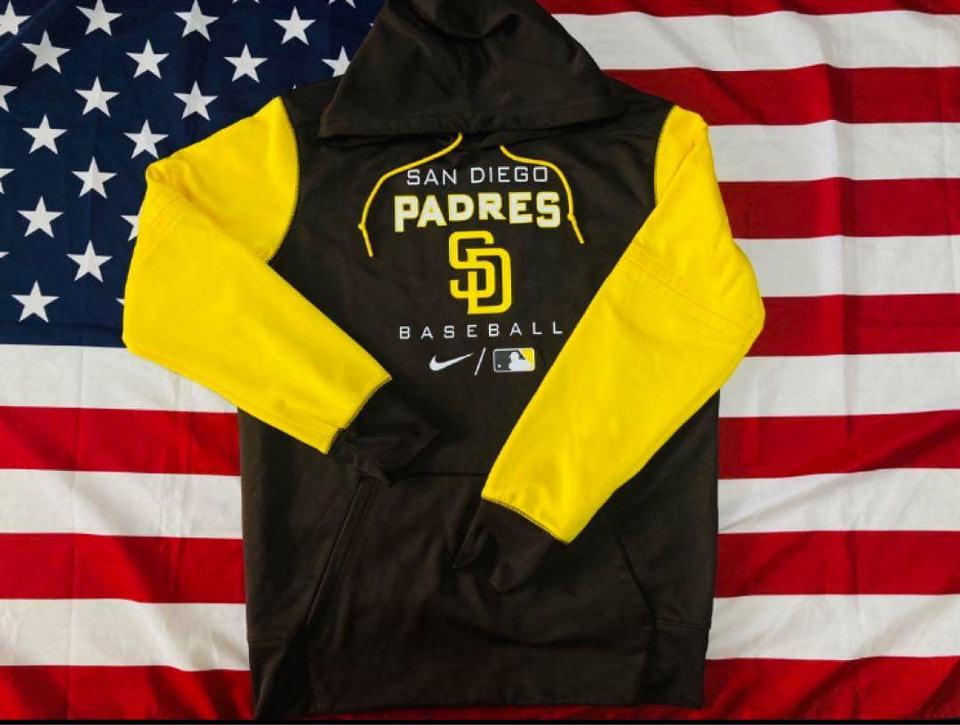 MLB パーカー　メンズ L ダルビッシュ　サンディエゴ　パドレス　padres