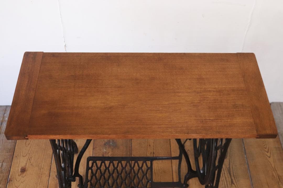 シンガー ヴィンテージ デスク テーブル レトロ ミシン脚 アイアン 机 作業台