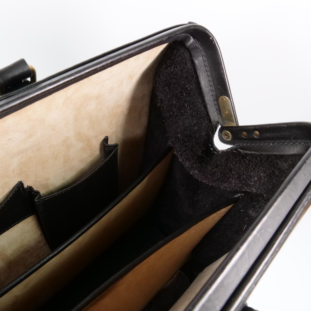 希少美品✨オールドコーチ ダレスバッグ 5420 USA製 自立 ブラック