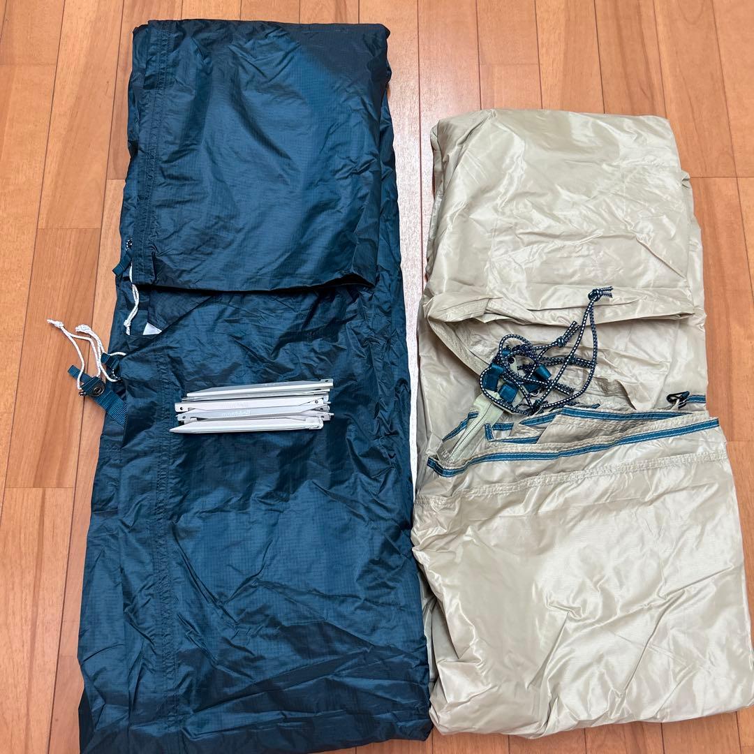 モンベル　ムーンライトテント2 グランドシート　テントマット　セット