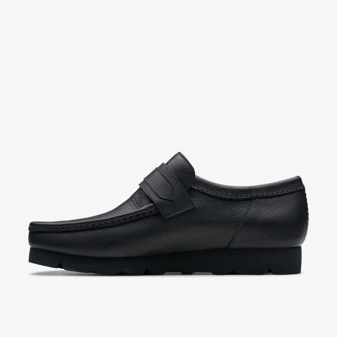靴 Clarks Originals WallaLoaferGTX Black