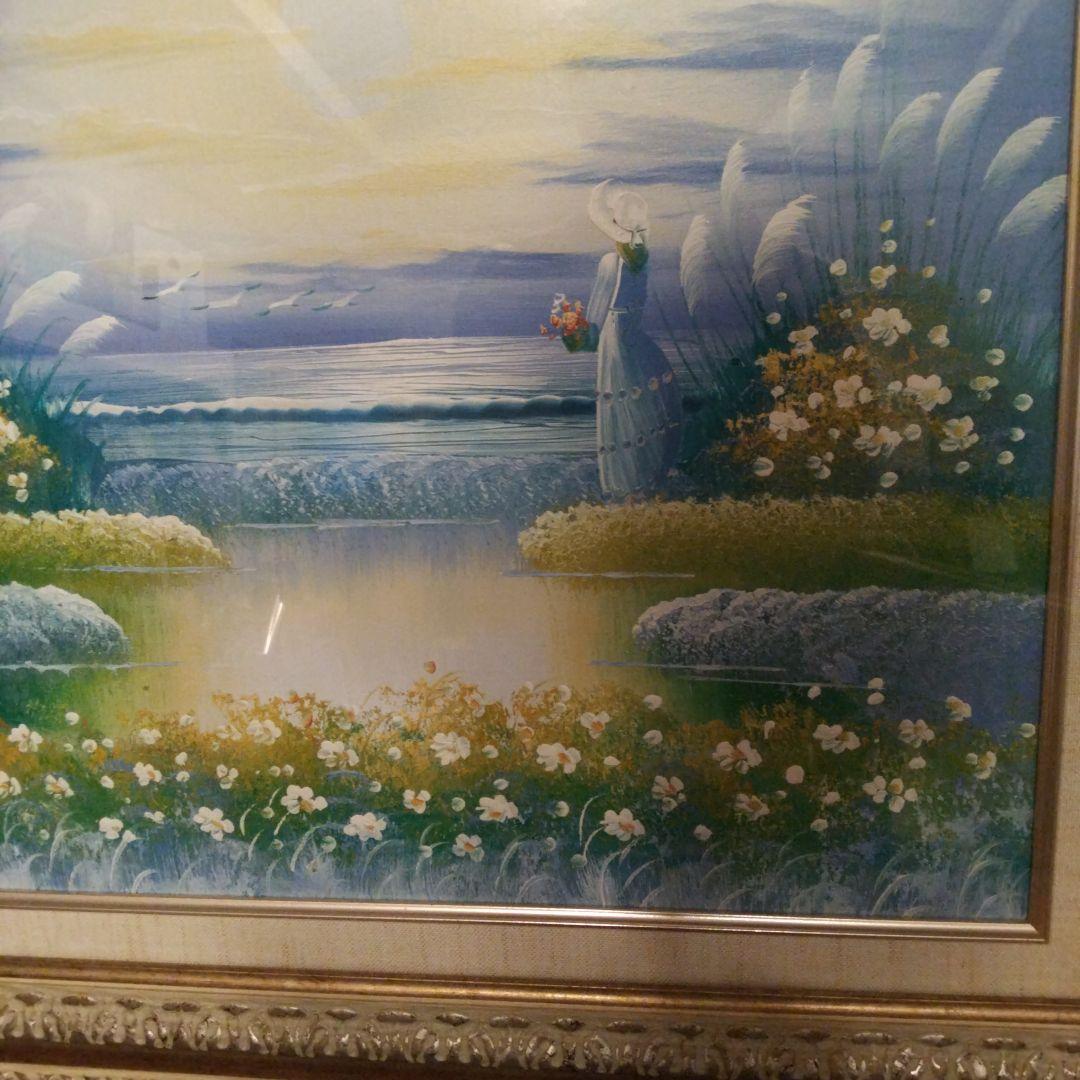 風水画 油絵