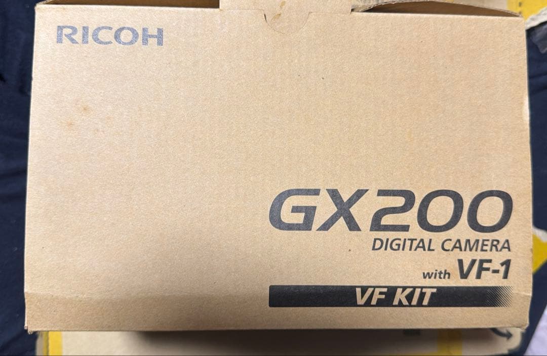 現状品【動作品】RICOH リコー　GX200 VF KIT