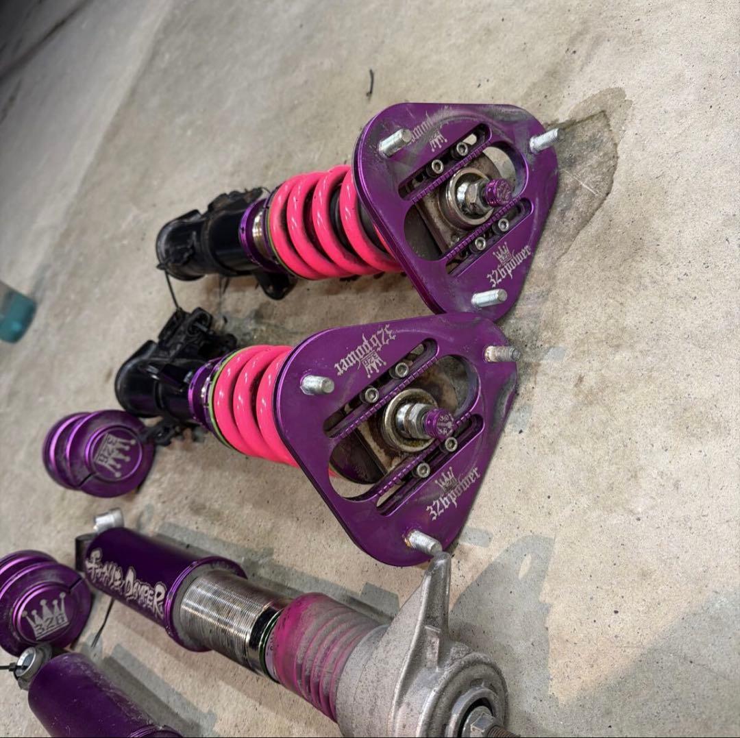 〈今日限定価格〉 326パワープリウス50 極低車高調 チャクリキダンパー