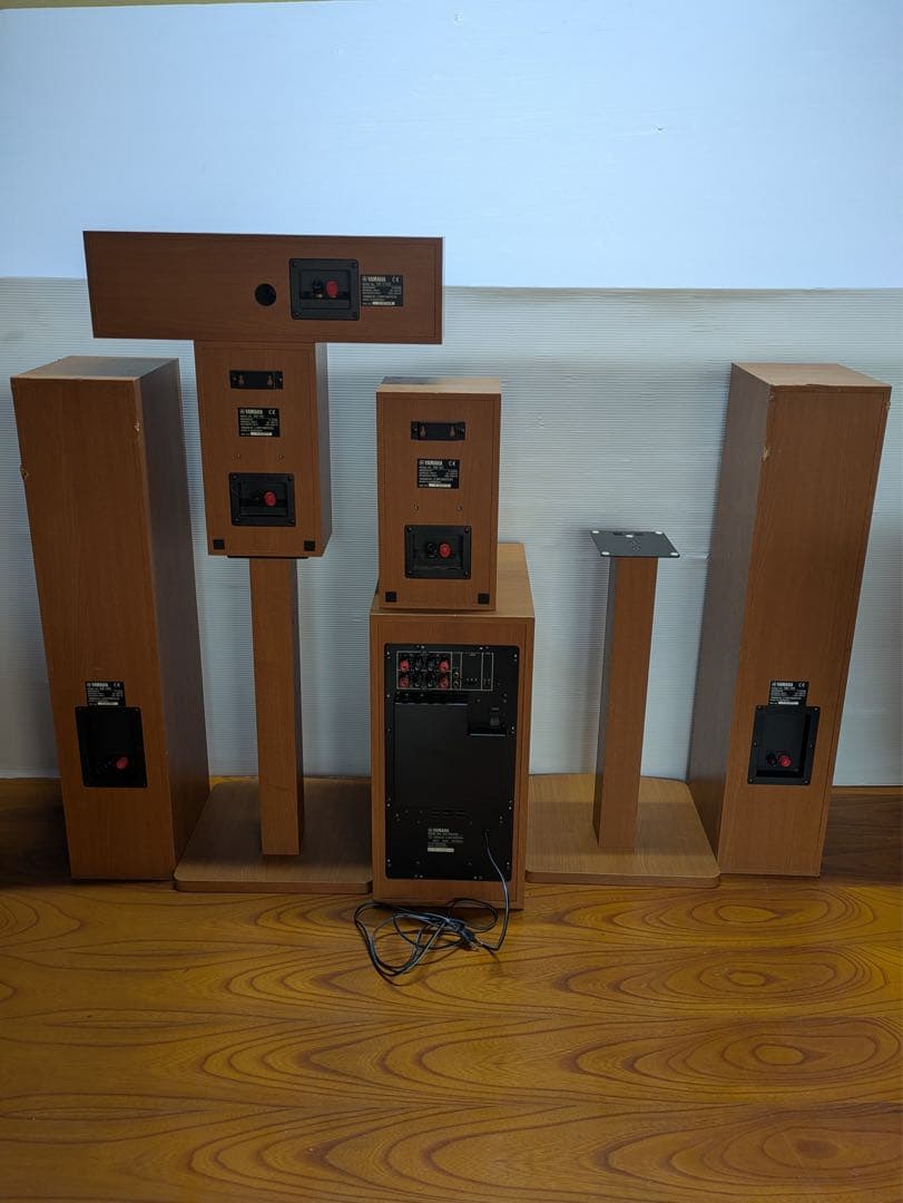 YAMAHA AVアンプ YST-SW205スピーカー 動作確認済み
