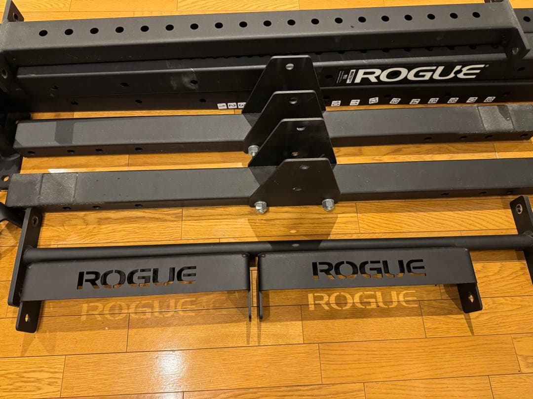 ROGUE ラックセット AB-2ベンチ BULLプレート175kg シャフト