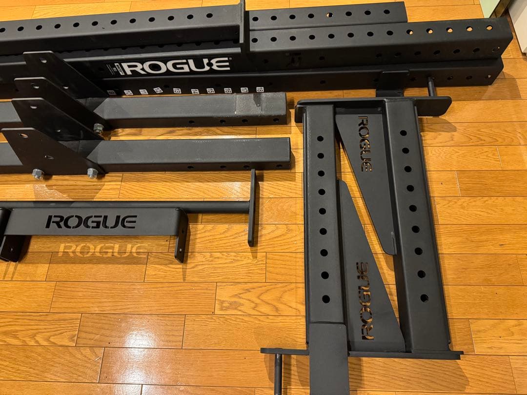 ROGUE ラックセット AB-2ベンチ BULLプレート175kg シャフト