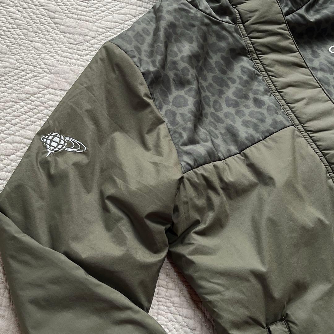 BEAMS GOLF レオパード 中綿ブルゾン