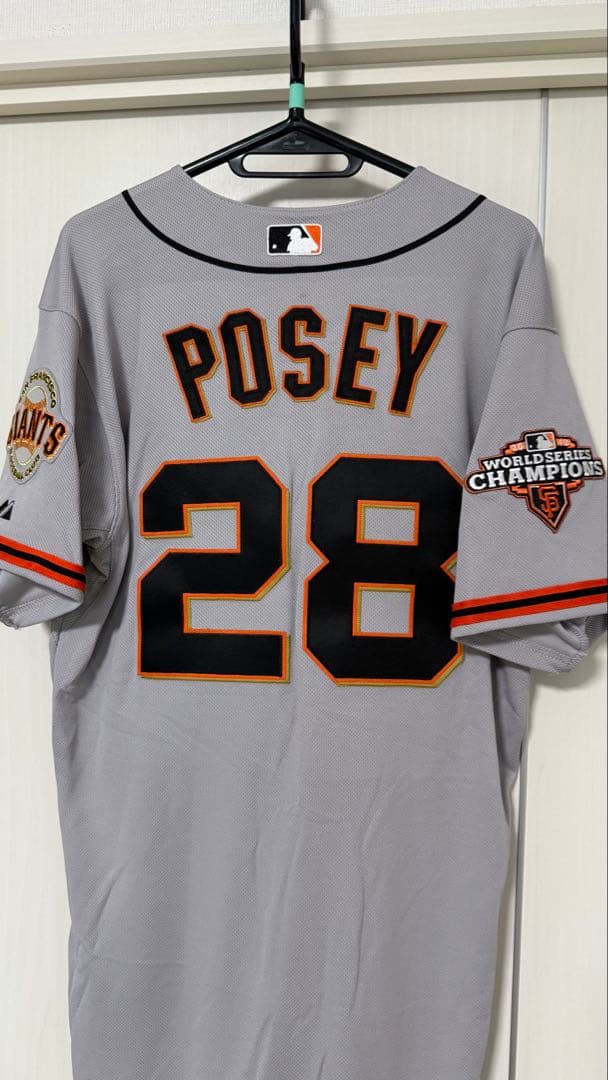 バスターポージー オーセンティック ユニフォーム サンフランシスコジャイアンツ