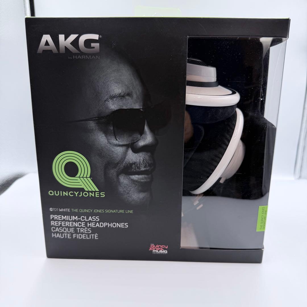 ✨廃盤✨ AKG Q701 WHT ヘッドフォン 白 高音質 ハイレゾ