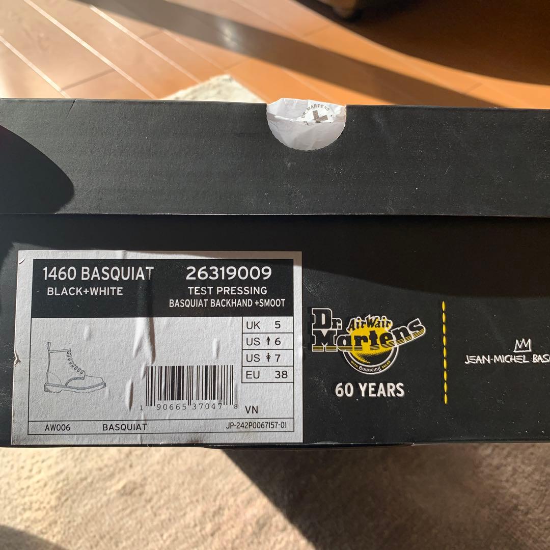 靴 Dr.Martens 60years jean-michel Basquiat
