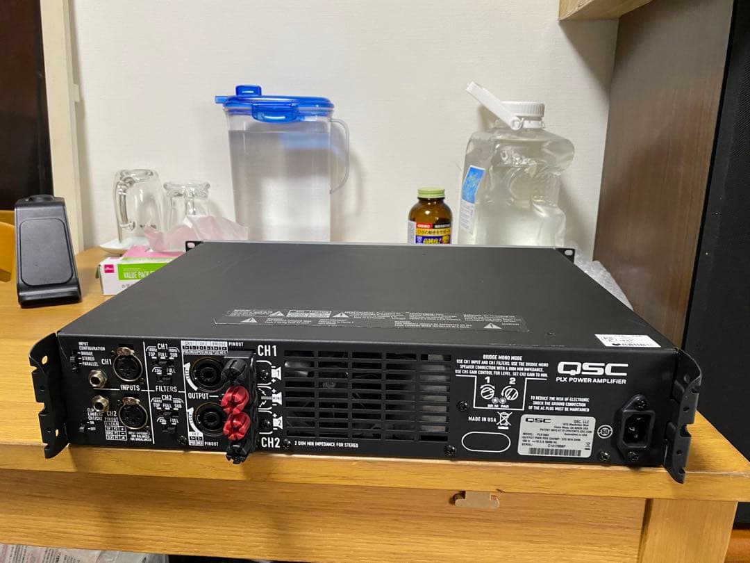 QSC PLX1802 パワーアンプ