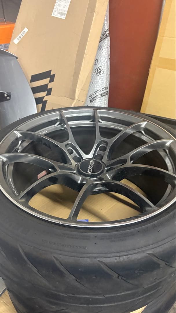 RAYS G025 19in PCD120 9J/10J 4本セット 