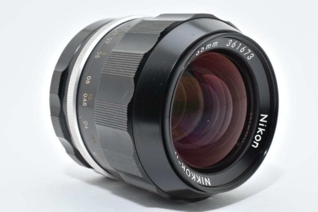 レンズ(単焦点) Nikon N Auto 35mm f/1.4 non Ai L0366