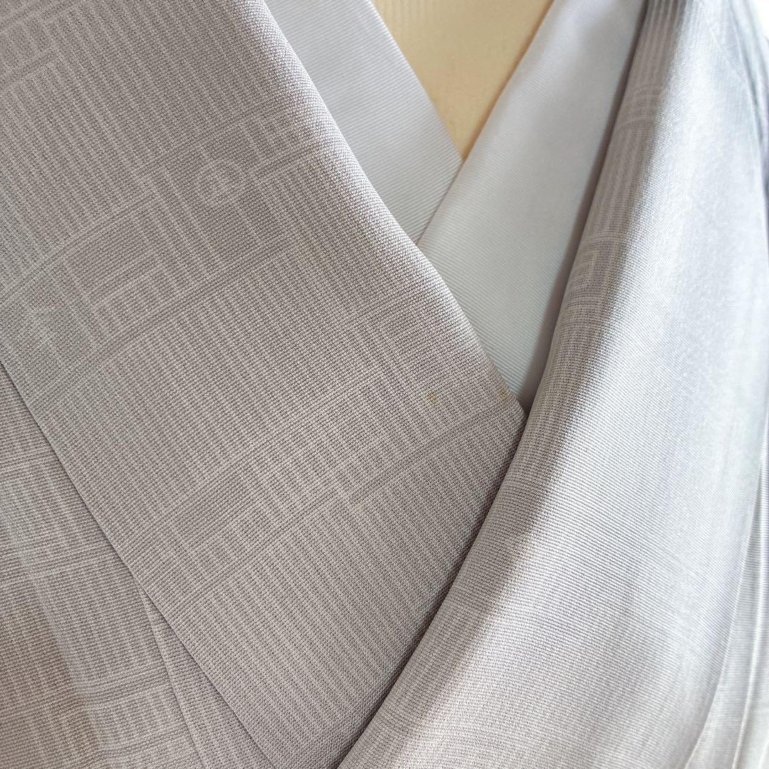 付け下げ　フルセット　着物　正絹　トールサイズ　訪問着　刺繍　粋シンプル　J8