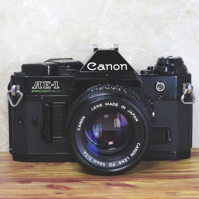 【整備済完動品】Canon AE-1 PROGRAM+FD 50mm F1.4