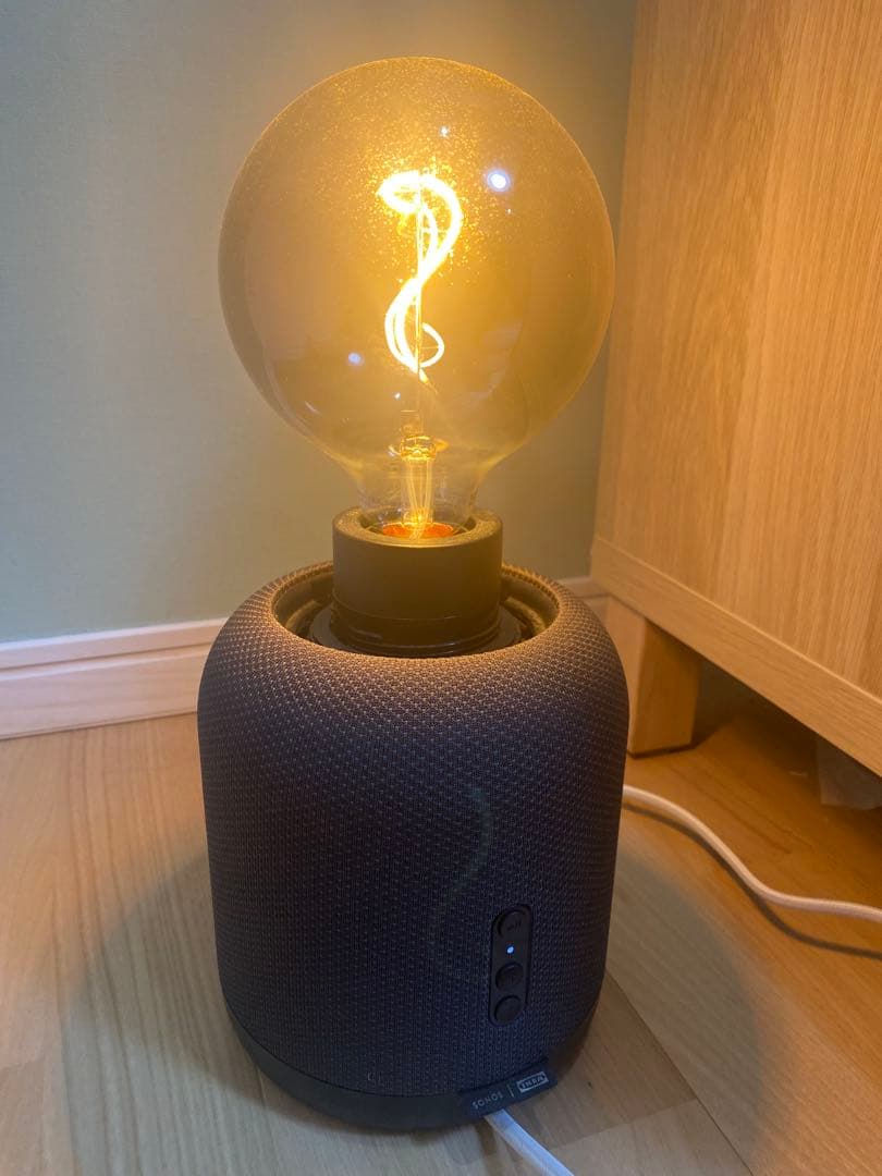 SYMFONISK スピーカーランプベース WiFi付き ブラック