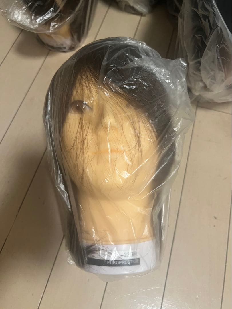 【バラ売り可】美容師国家試験練習用　カットウィッグ