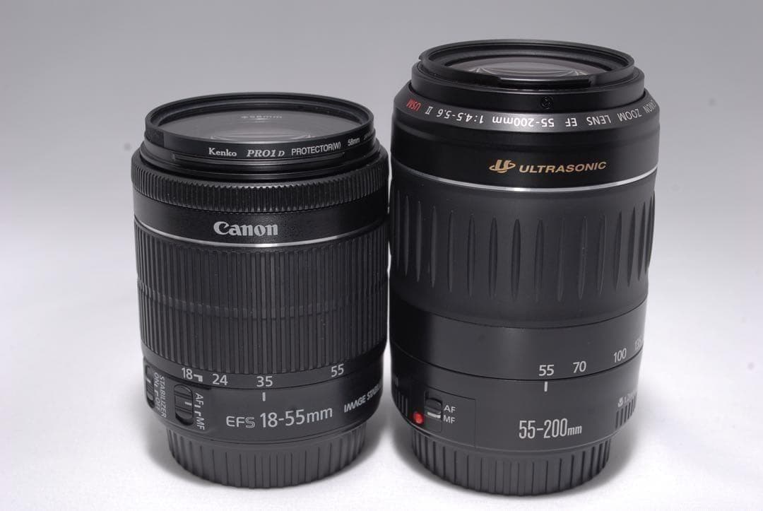 S数少✨Canon Kiss X7 超美品✨ダブルレンズセット♪旅行にも手軽に♪