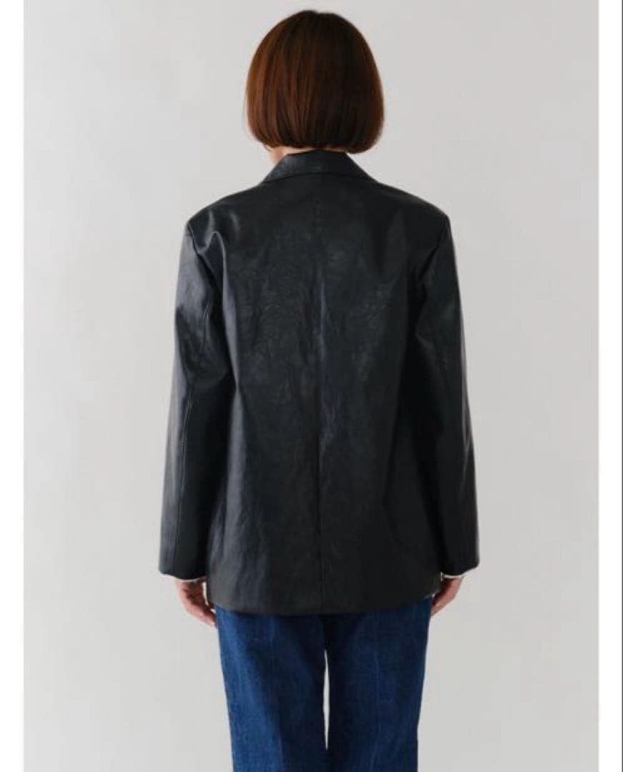 新品【yori】shirocon vintageレザージャケット