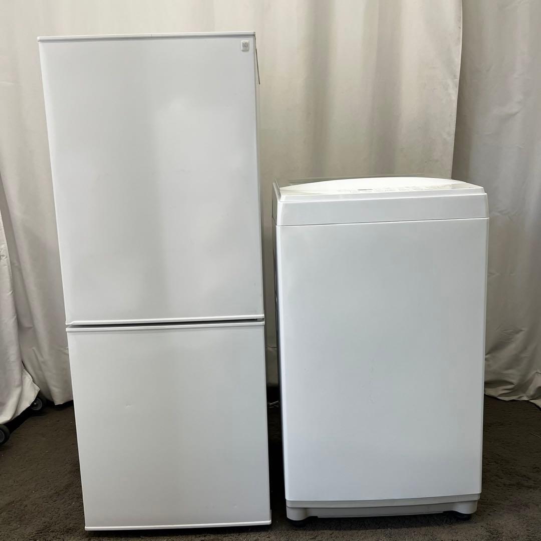 124 　洗濯機　冷蔵庫　一人暮らし　家電セット　　小型　中古　設置無料　安い‼️