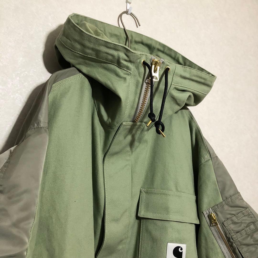 sacai Carhartt WIPコラボ　モッズコート