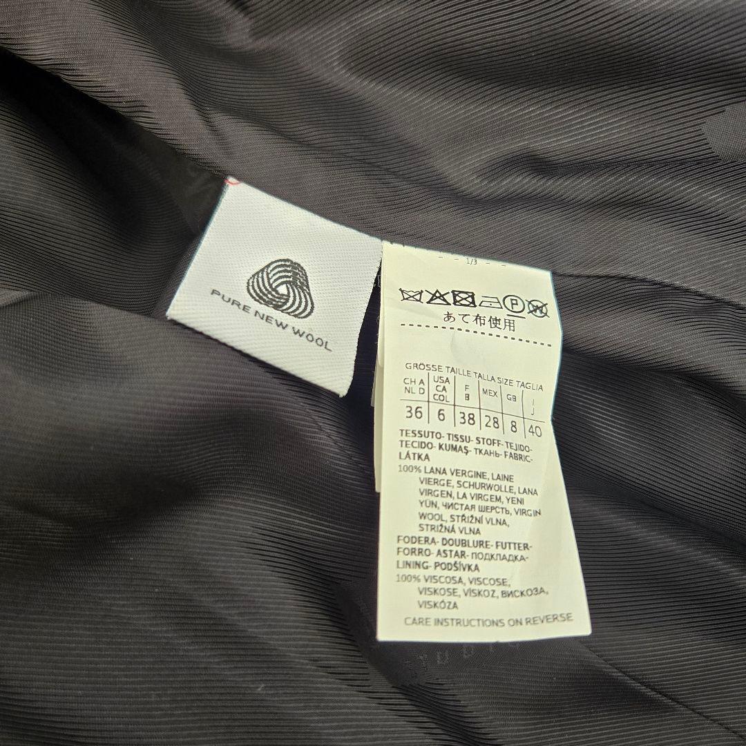 国内購入☆美品☆ Max Mara Studio ウールコート ロリアナ 黒40