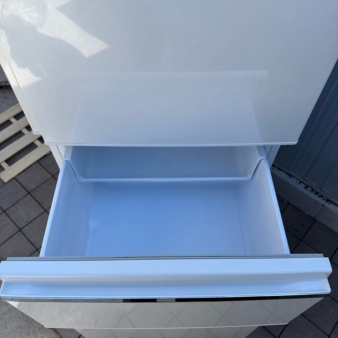 MITSUBISHI 2018年製 3ドア冷蔵庫330L 右開き パールホワイト