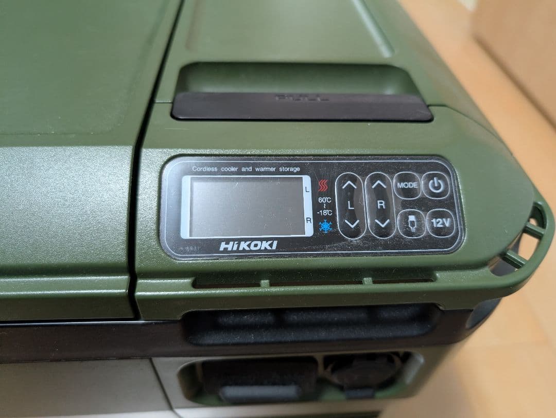 HIKOKI 冷温庫　UL18DBA(WMGZ)　バッテリー2個付き
