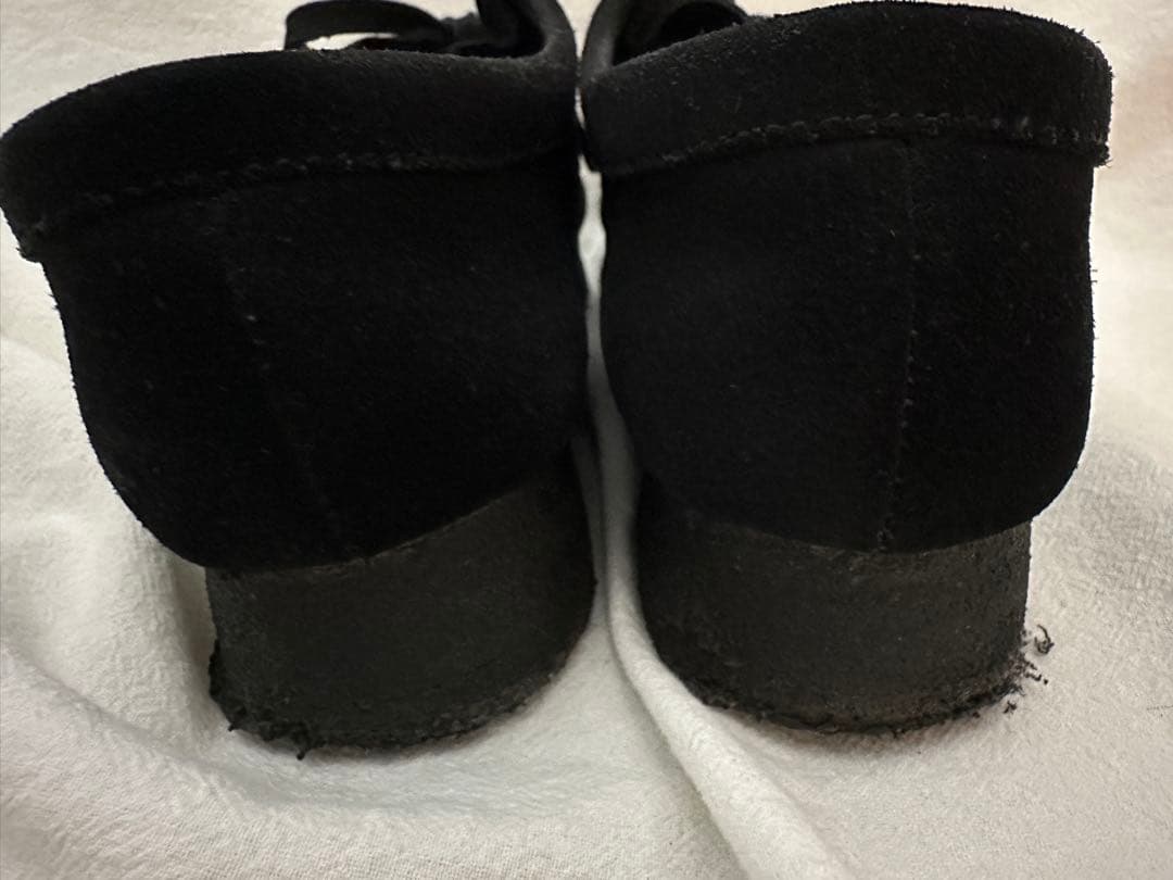 Clarks WALLABEE BLACK 23.5 クラークス　ワラビー