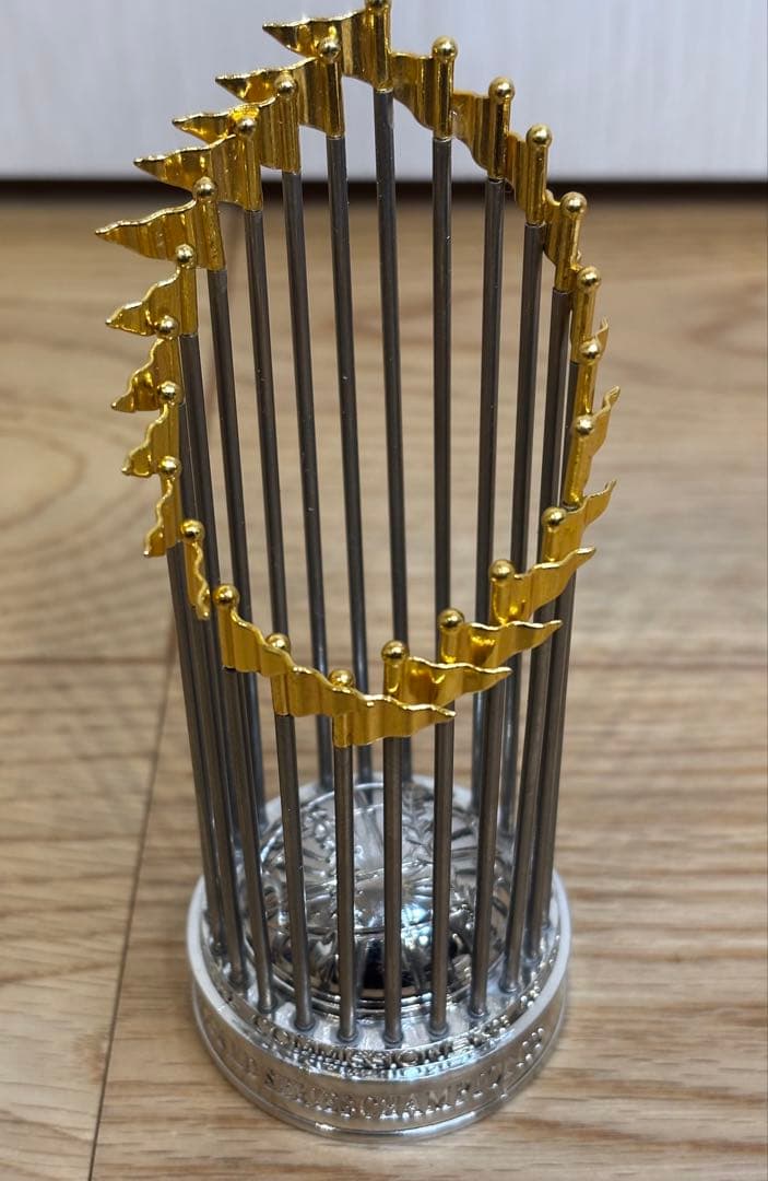 【厳選構成】大谷翔平 2024世界一リング＆トロフィー50/50会員証非売品4点