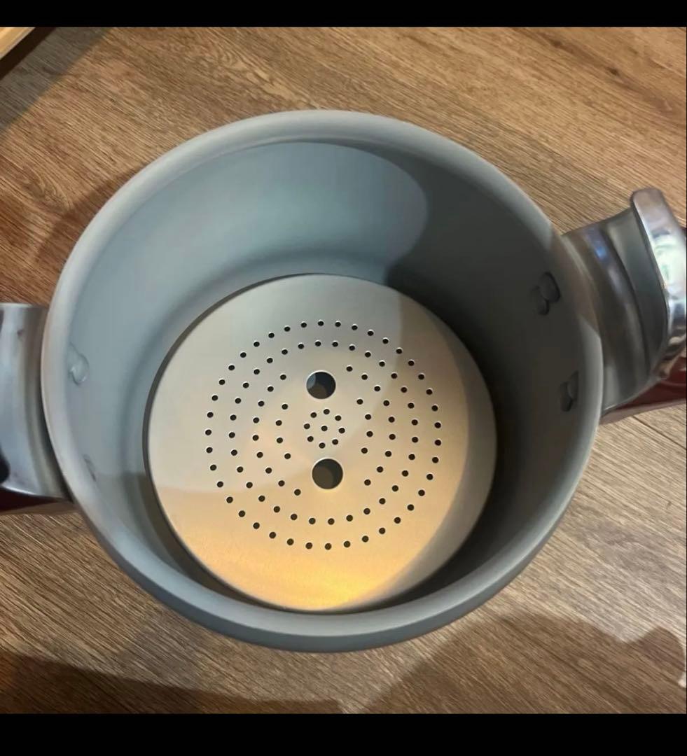 未使用品　理研 圧力鍋 PMC-600 クックオール6.0L レトロ　RIKEN