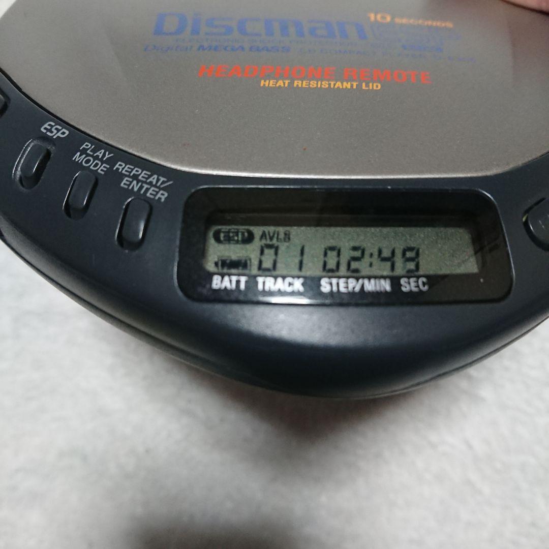 SONY CDプレーヤー Diskman D-E305 箱付