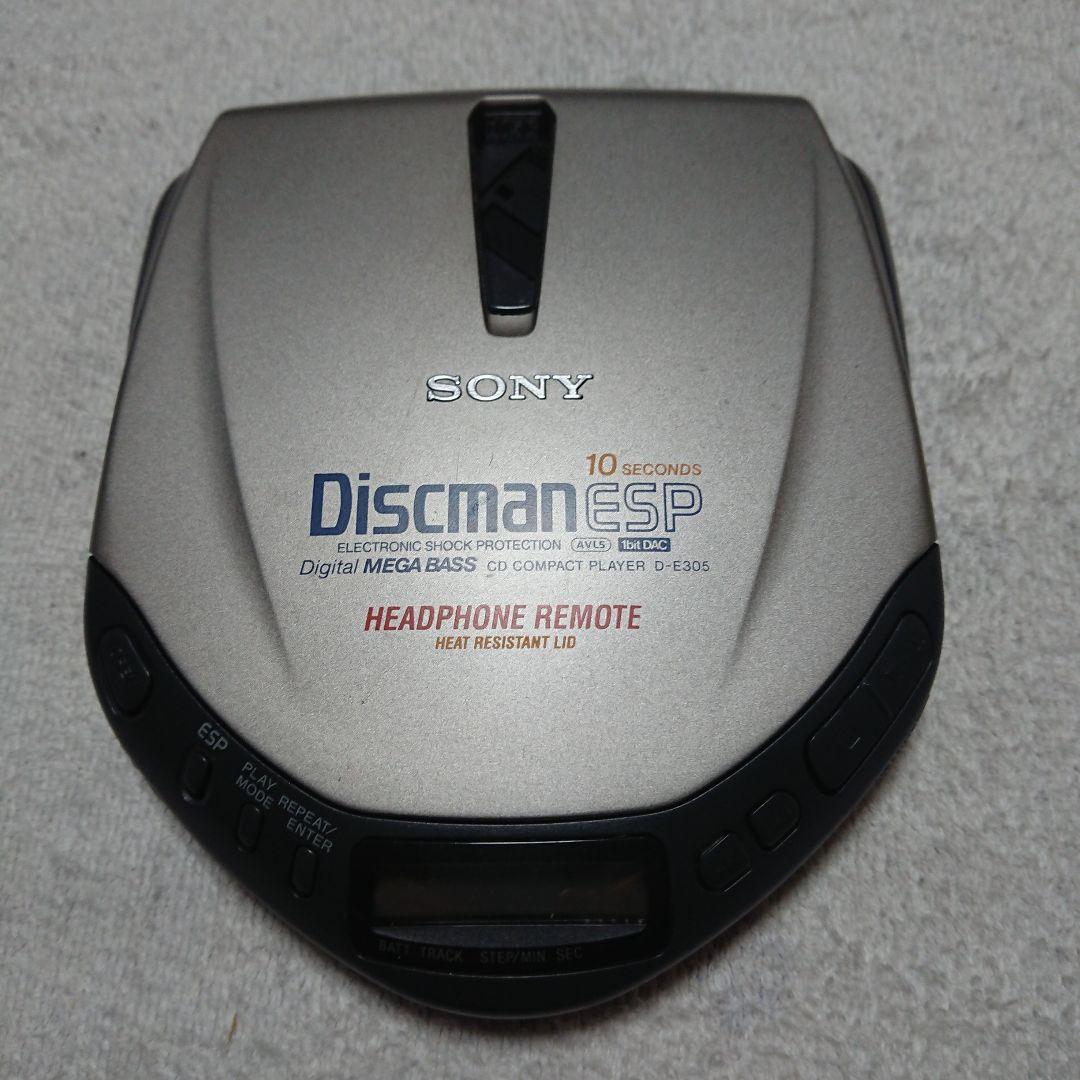 SONY CDプレーヤー Diskman D-E305 箱付