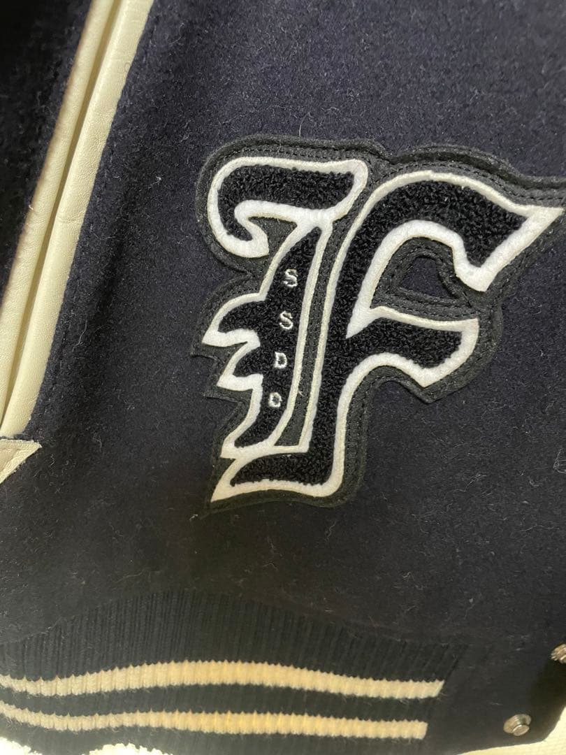 FUCT スタジャン 袖 牛革 XXL