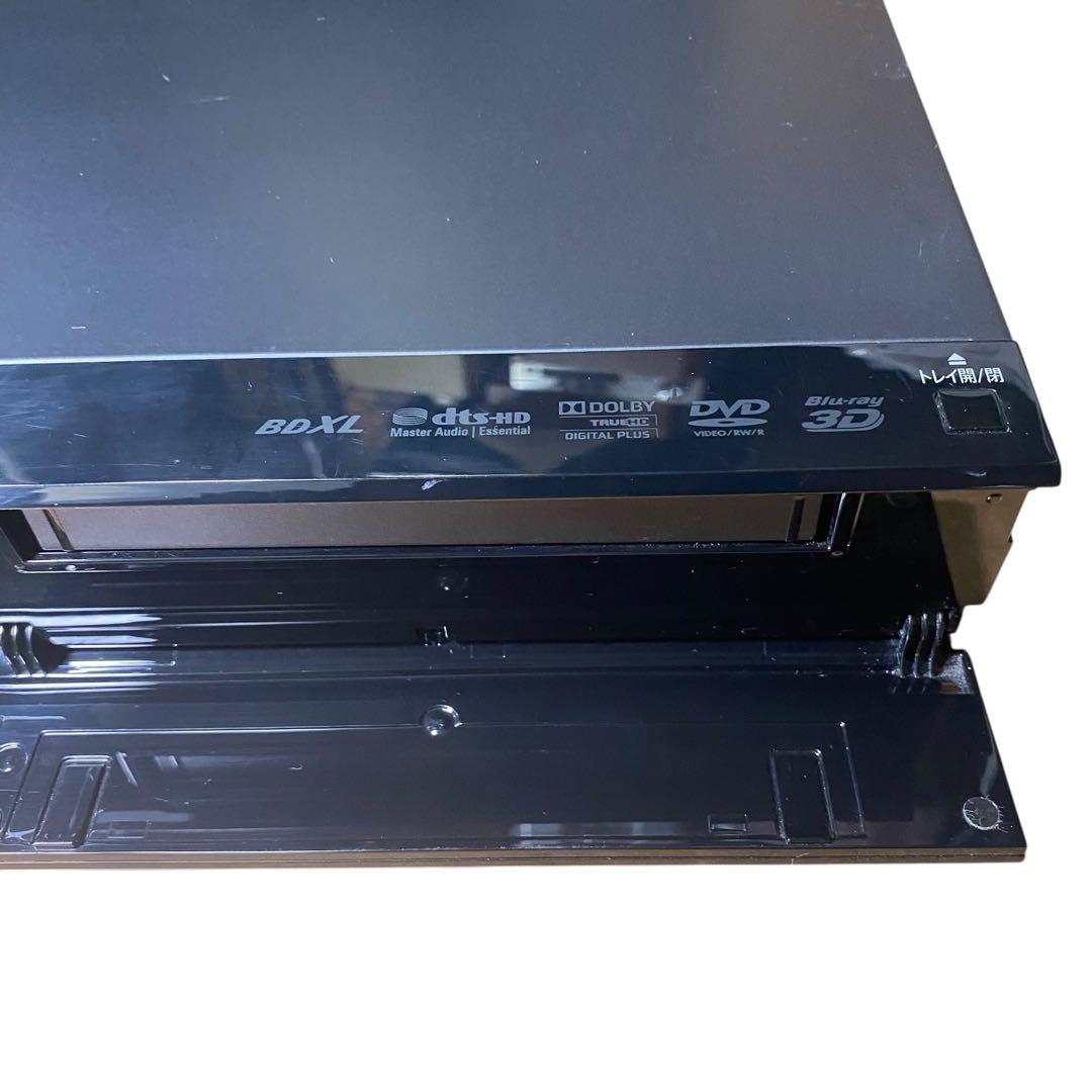 【美品】SHARP BD-W1700 1TB ブルーレイレコーダー　純正リモコン